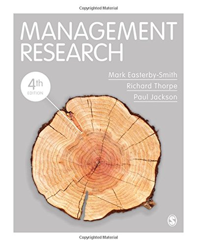 Imagen de archivo de Management Research a la venta por SecondSale