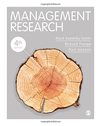 Management Research (9780857021175) by Easterby-Smith, Mark; Thorpe, Richard; Jackson, Paul R