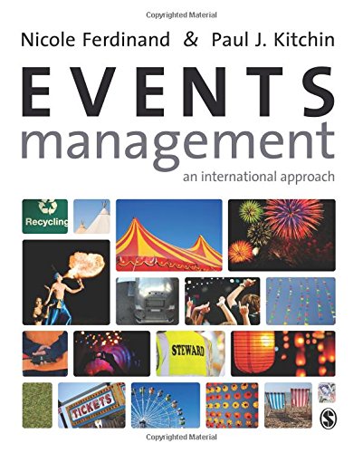 Imagen de archivo de Events Management : An International Approach a la venta por Better World Books Ltd