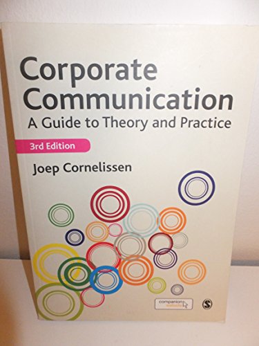 Imagen de archivo de Corporate Communication, 3rd Edition: A Guide to Theory and Practice a la venta por WorldofBooks
