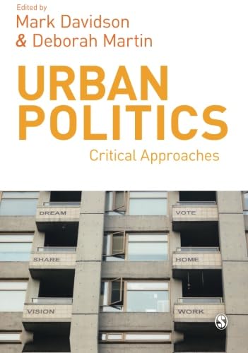 Urban Politics: Critical Approaches (9780857023988) by Davidson, Mark; Martin, Deborah