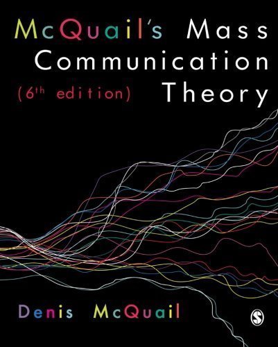 Stock image for McQuail's Mass Communication Theory for sale by Better World Books Ltd