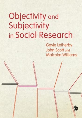 Beispielbild fr Objectivity and Subjectivity in Social Research zum Verkauf von Blackwell's