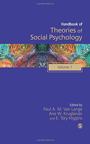 Beispielbild fr Handbook of Theories of Social Psychology: Volume One (SAGE Social Psychology Program) zum Verkauf von BooksRun