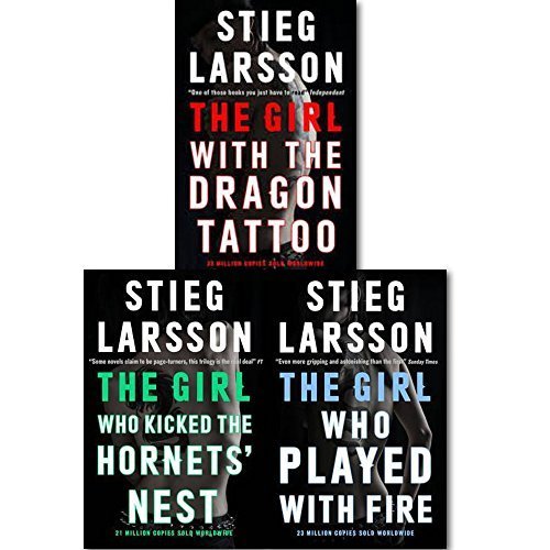 Stock image for Stieg Larsson Millennium Trilogy Collection 3 Books Set, (The Girl With the Dragon Tattoo, The Girl Who Played With Fire and The Girl Who Kicked the Hornets' Nest) [Paperback] for sale by Re-Read Ltd