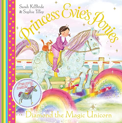 Beispielbild fr Princess Evie's Ponies: Diamond the Magic Unicorn zum Verkauf von WorldofBooks