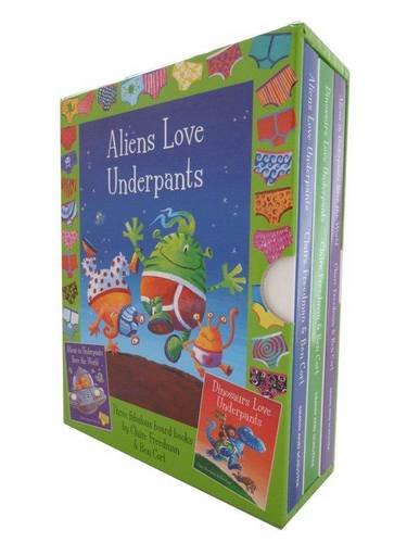 Imagen de archivo de Aliens Love Underpants / Dinosaurs Love Underpants / Aliens in Underpants Save the World a la venta por Brit Books