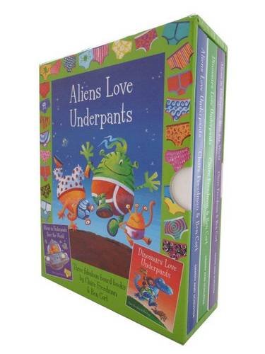 Stock image for Aliens Love Underpants / Dinosaurs Love Underpants / Aliens in Underpants Save the World for sale by Brit Books