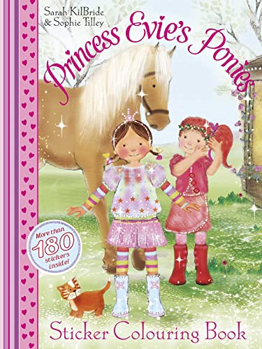 9780857076281: Princess Evie Sticker Colouring Book