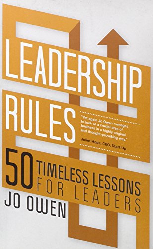Stock image for Leadership Rules: 50 Timeless Lessons for Leaders for sale by ThriftBooks-Dallas