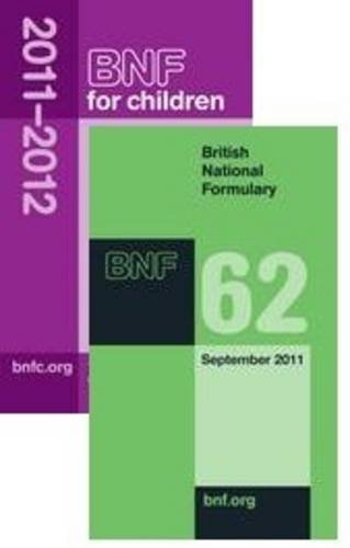 Stock image for British National Formulary (BNF) 62 + BNFC 2011-2012 package for sale by WorldofBooks