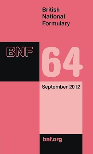 Stock image for British National Formulary (BNF) 64 September 2012 for sale by Better World Books: West