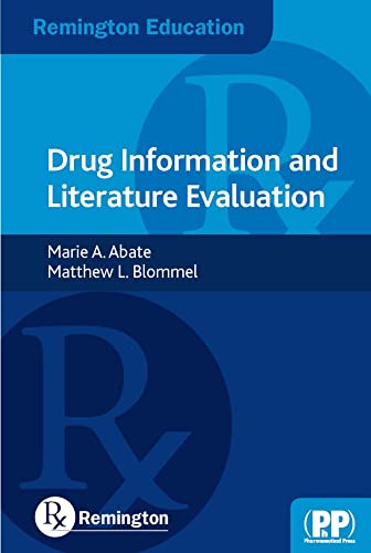 Stock image for Remington Education: Drug Information and Literature Evaluation for sale by SecondSale
