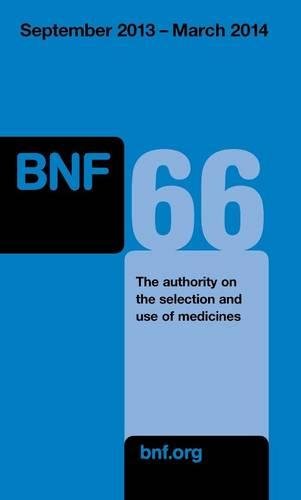 Beispielbild fr British National Formulary: BNF 66 September 2013- March 2014 zum Verkauf von Anybook.com
