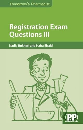 Imagen de archivo de Registration Exam Questions III (Tomorrow's Pharmacist) a la venta por Tall Stories BA