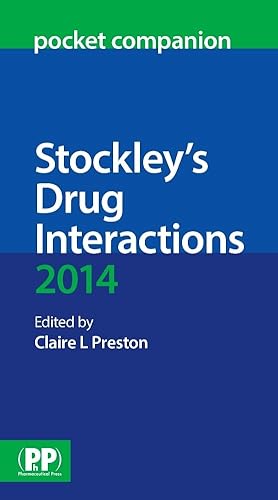 Stock image for Stockley's Drug Interactions Pocket Companion 2014 for sale by Better World Books Ltd