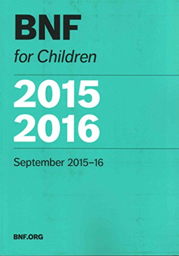 9780857111647: BNF for Children (BNFC) 2015-2016 (BNF for Children 2015-2016)