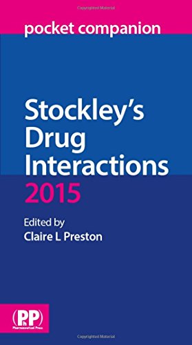 Imagen de archivo de Stockley's Drug Interactions Pocket Companion 2015 a la venta por Better World Books: West