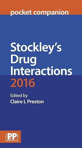Imagen de archivo de Stockley's Drug Interactions Pocket Companion a la venta por WorldofBooks
