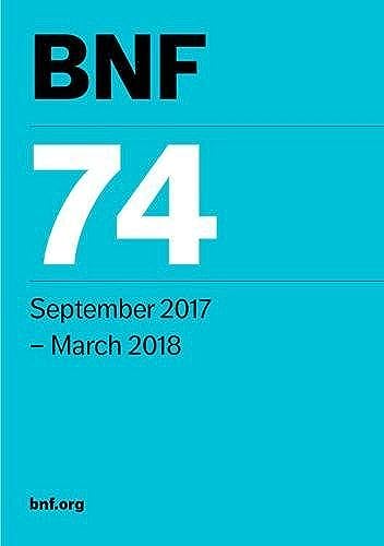 Beispielbild fr BNF 74 September 2017-March 2018 zum Verkauf von Anybook.com