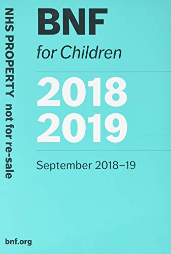 Beispielbild fr BNF for Children 2018-2019 zum Verkauf von Anybook.com