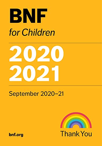 Beispielbild fr BNF for Children: September 2020-2021 zum Verkauf von Anybook.com