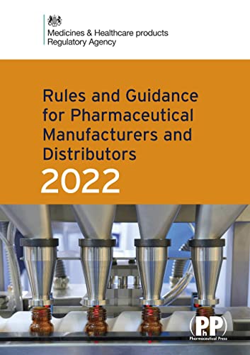 Stock image for Rules and Guidance for Pharmaceutical Manufacturers and Distributors 2022: The Orange Guide, 11th Edition for sale by Basi6 International