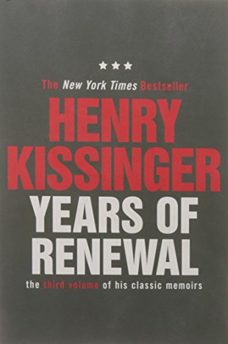 Imagen de archivo de Years of Renewal: The Concluding Volume of His Classic Memoirs a la venta por WorldofBooks