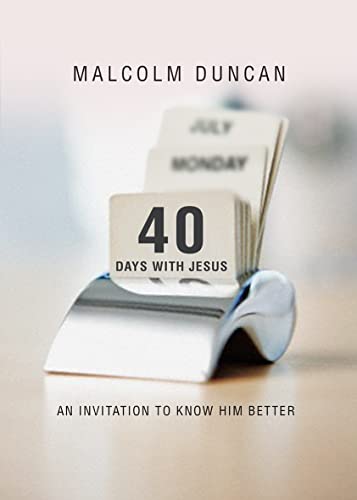 Beispielbild fr 40 Days with Jesus: An invitation to know him better zum Verkauf von WorldofBooks