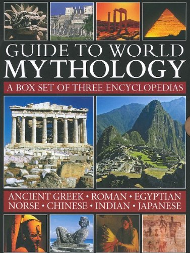 Stock image for Guide to World Mythology: A Box Set of Three Encycopedias. Ancient Greek / Roman / Egyptian / Norse / Chinese / Indian / Japanese / American Indian for sale by B-Line Books