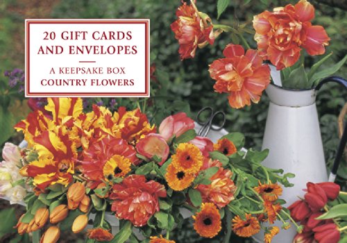 Imagen de archivo de Country Flowers (Giftcards & Envelopes) a la venta por WorldofBooks