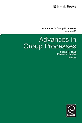 Stock image for Advances In Group Processes Vol: 27 for sale by Basi6 International