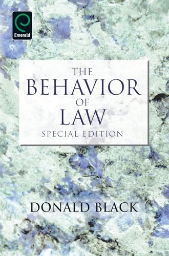 Imagen de archivo de The Behavior of Law a la venta por Blackwell's