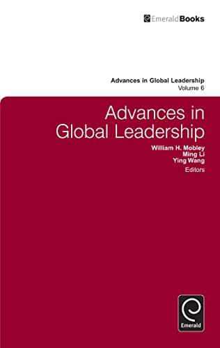 Stock image for Advances in Global Leadership. Volume 6 for sale by Blackwell's