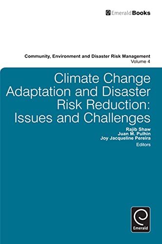 Beispielbild fr Climate Change Adaptation and Disaster Risk Reduction: Issues and Challenges zum Verkauf von Blackwell's