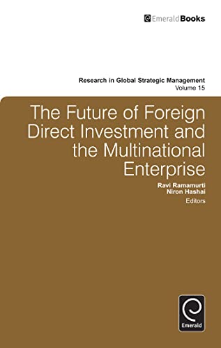 Stock image for The Future of Foreign Direct Investment and the Multinational Enterprise for sale by Irolita Books