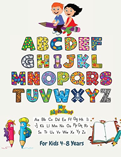 Beispielbild fr My Alphabet For Kids 4-8 Years: Handwriting Practice Book for Kids Ages 4-8, Learn to Trace Alphabet Letters and Numbers, work book, Practice, ABC . in Occupational Stress and Well Being) zum Verkauf von Lucky's Textbooks