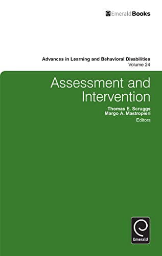 9780857248299: Assessment and Intervention: 24 (Advances in Learning and Behavioral Disabilities)