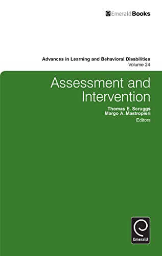 9780857248299: Assessment and Intervention: 24 (Advances in Learning and Behavioral Disabilities, 24)