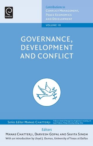 Beispielbild fr Governance Development and Conflict zum Verkauf von Blackwell's