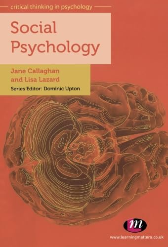 9780857252807: Social Psychology (Critical Thinking in Psychology Series)