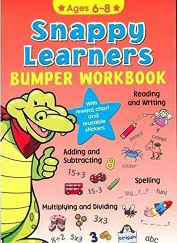 Beispielbild fr Snappy Learner Bumper Workbook - Ages 6-8 zum Verkauf von WorldofBooks