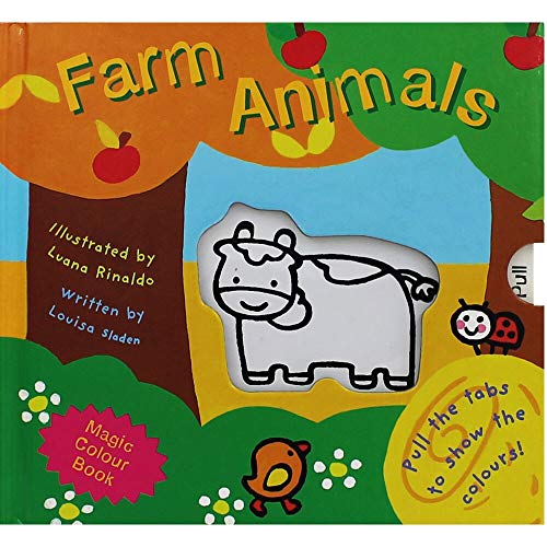 Stock image for Farm Animals: Magic Colour Book for sale by WorldofBooks