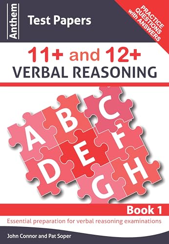 Stock image for Anthem Test Papers 11+ and 12+ Verbal Reasoning Book 1 (Anthem Learning Verbal Reasoning) for sale by Books From California