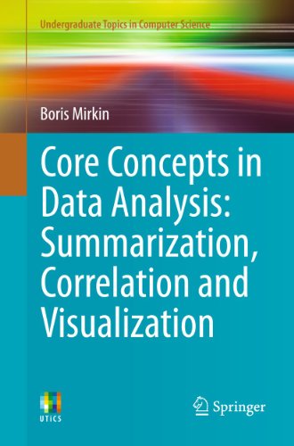 Stock image for Core Concepts in Data Analysis: Summarization, Correlation and Visualization for sale by ThriftBooks-Atlanta