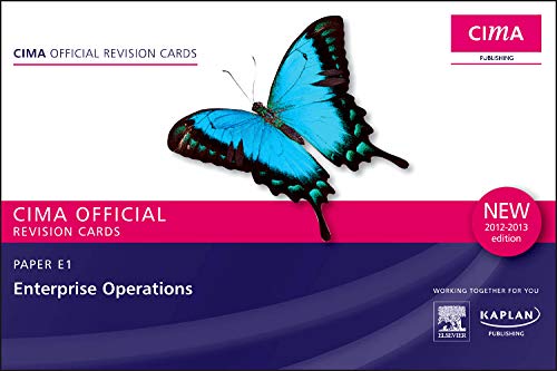 9780857325778: E1 Enterprise Operations - Revision Cards (Cima Revision Cards)
