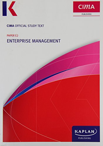 Stock image for Paper E2 Enterprise Management Study Text for sale by Anybook.com