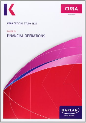 Beispielbild fr F1 Financial Operations - Study Text zum Verkauf von WorldofBooks