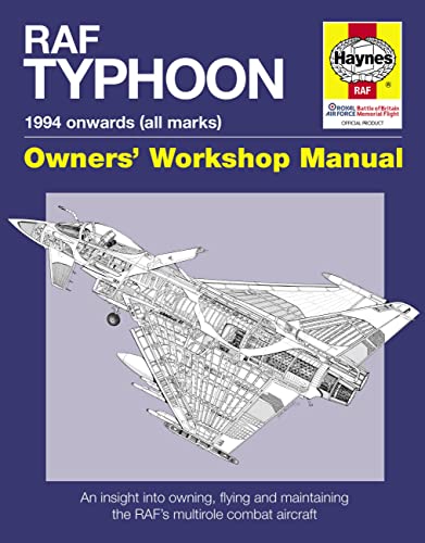 Stock image for RAF Typhoon Manual (Owner's Workshop Manual): An insight into owning, flying and maintaining the world's most advanced multi-role fast jet for sale by AwesomeBooks
