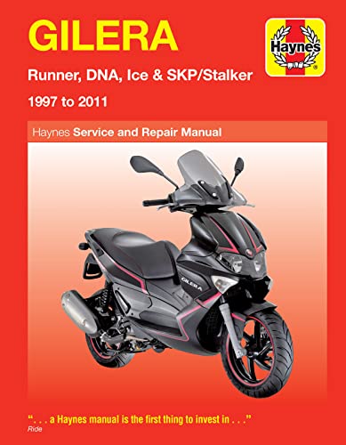 Beispielbild fr Gilera Runner, DNA, Ice &amp; SKP/Stalker Service and Repair Manual zum Verkauf von Blackwell's